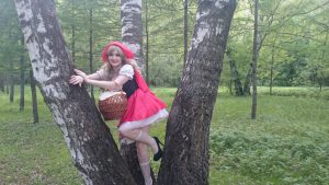 Косплей Красная Шапочка (Cosplay Red Riding Hood)
