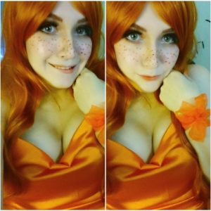 Образ оранжевая девушка (Orange girl)