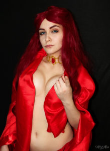Косплей Мелисандра ( Cosplay The Red Woman) game of thrones
